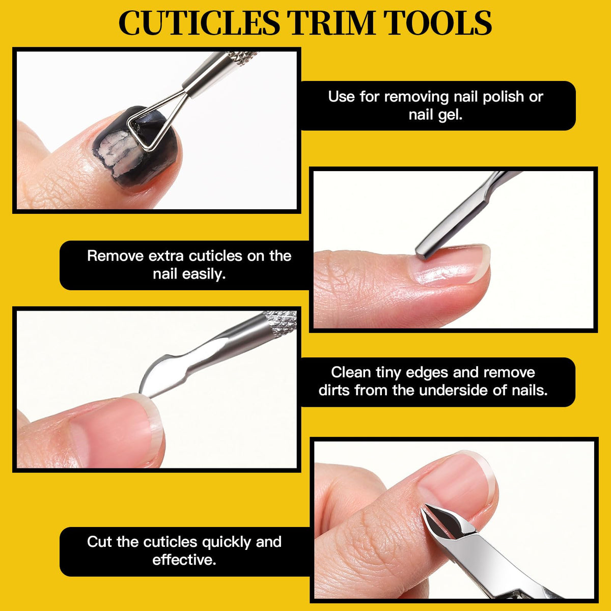 Fandamei yellow nail buffer block and files