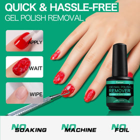 Fanisn Gel Nail Polish Remover kit packaging