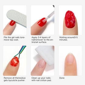 Fanisn Gel Nail Polish Remover lifestyle scene