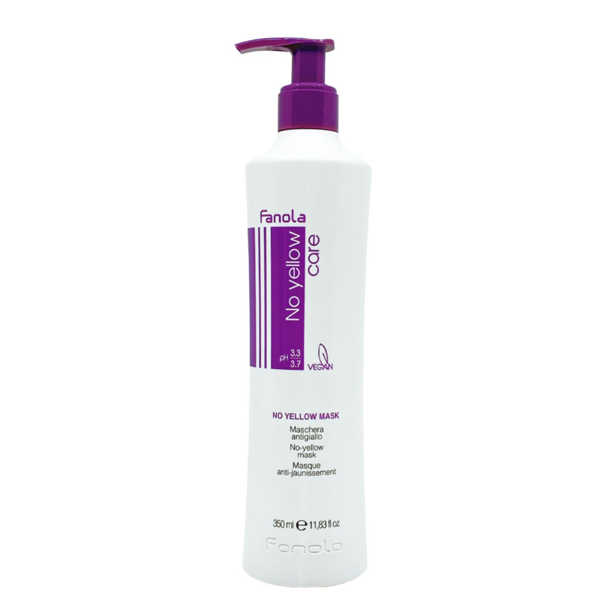 Fanola No Yellow Purple Hair Mask 11.8 oz front view