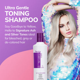 Fanola No Yellow Purple Shampoo 33.8 oz back view