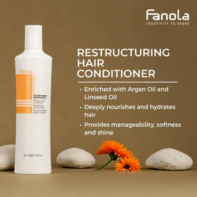 Fanola Nutri Care Restructuring Hair Conditioner 33.8 oz back view