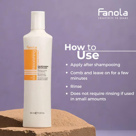 Fanola Nutri Care Restructuring Hair Conditioner 33.8 oz side view