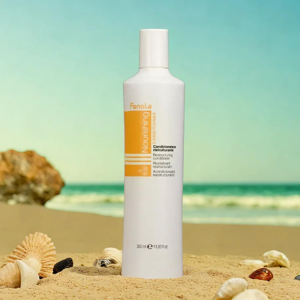 Fanola Nutri Care Restructuring Hair Conditioner texture close-up