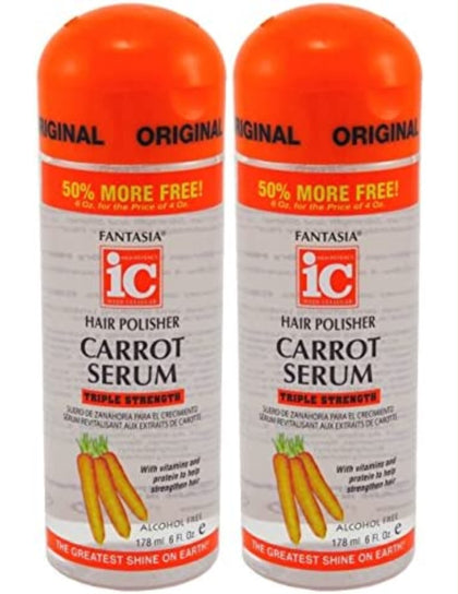 Fantasia Carrot Hair Polisher Serum 6 Ounce front view