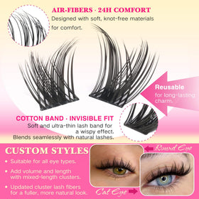FANXITON lash bond and seal included in kit