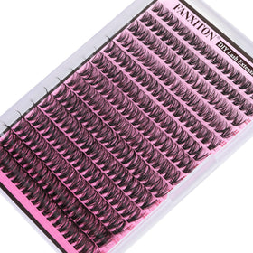FANXITON Lash Clusters with lash bond and seal