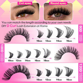 FANXITON lash tweezers included in the kit