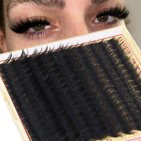 FANXITON Volume Lash Clusters 300D with application tools