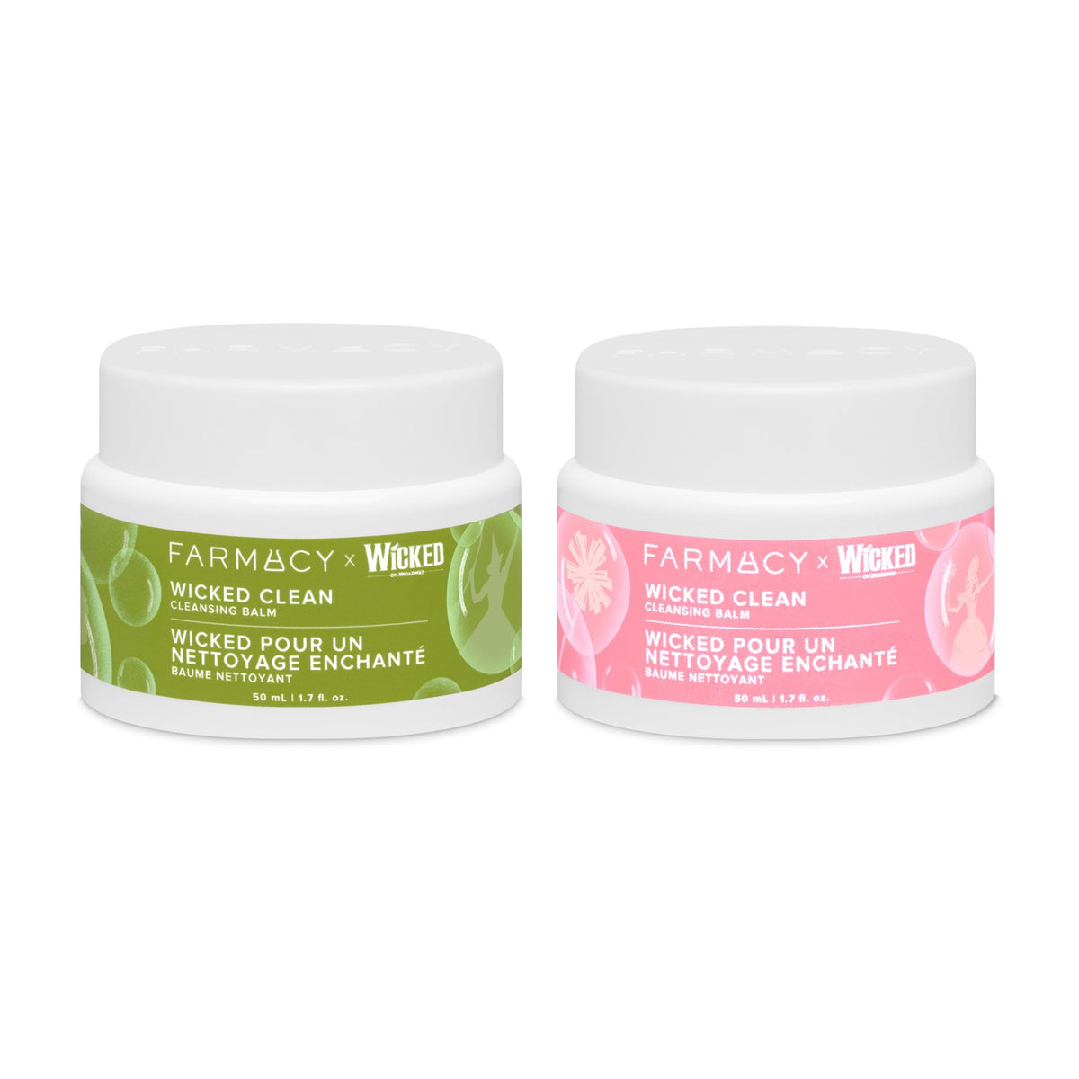 Farmacy Cleansing Balm Skin Care Set - Pink balm close-up