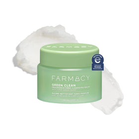 Farmacy Green Clean Makeup Remover Balm front view in jar