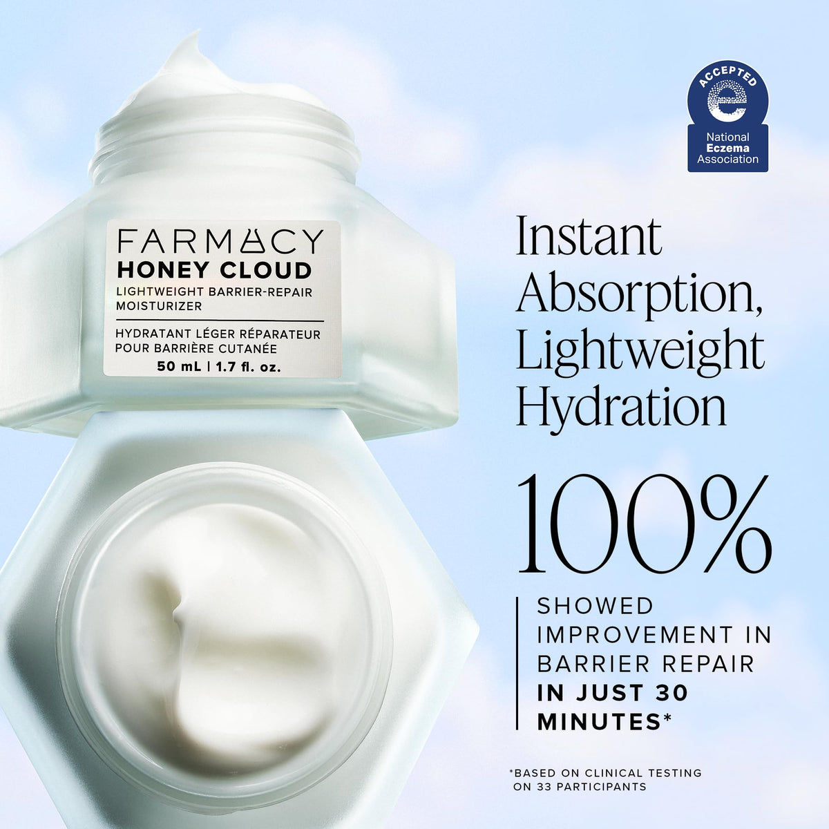Farmacy Honey Cloud Face Moisturizer ingredients list