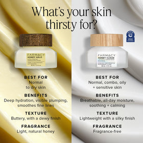 Farmacy Honey Cloud Face Moisturizer texture close-up