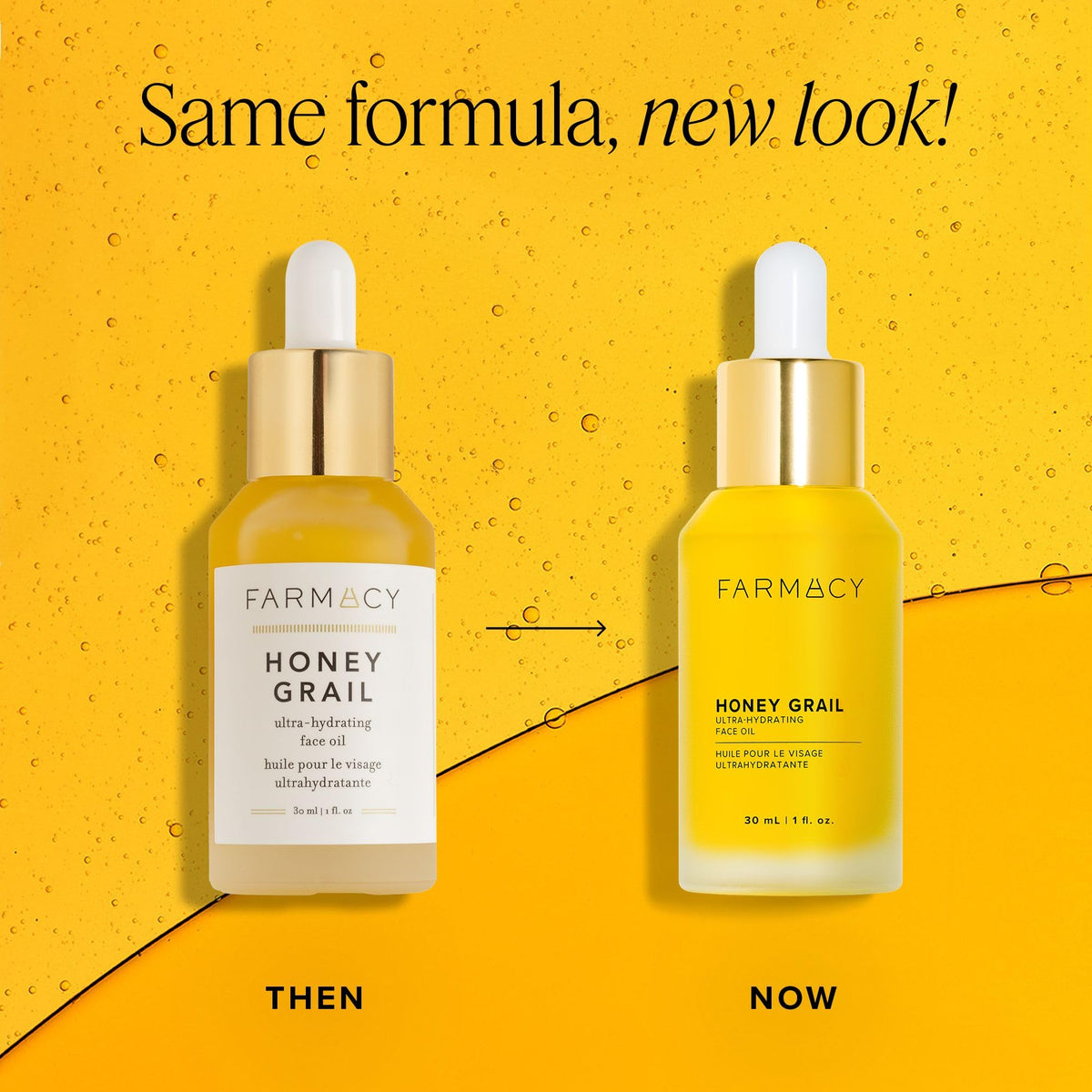 Farmacy Honey Grail Hydrating Face Oil 30ml bottle with dropper