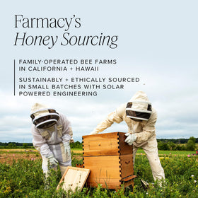Farmacy Honey Grail Hydrating Face Oil application on hair