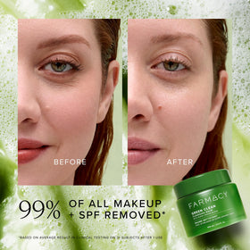 Farmacy Makeup Remover Cleansing Balm application on skin