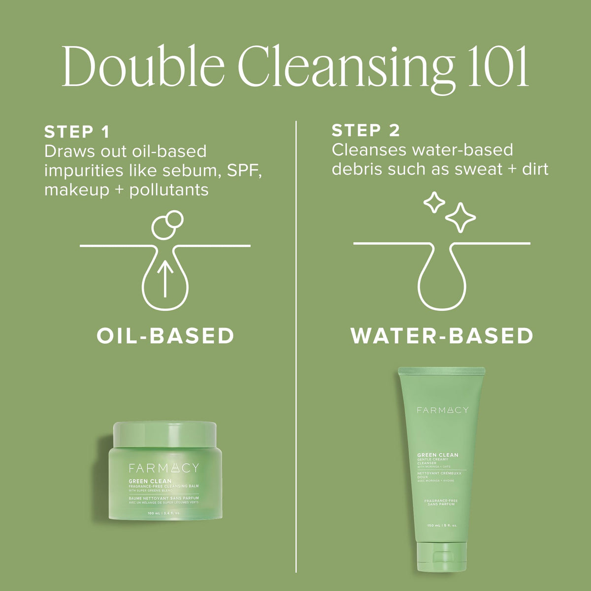 Farmacy Sensitive Skin Makeup Remover Cleansing Balm lifestyle scene
