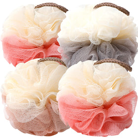 Farmoga Bath Loofah Sponge front view in vibrant colour