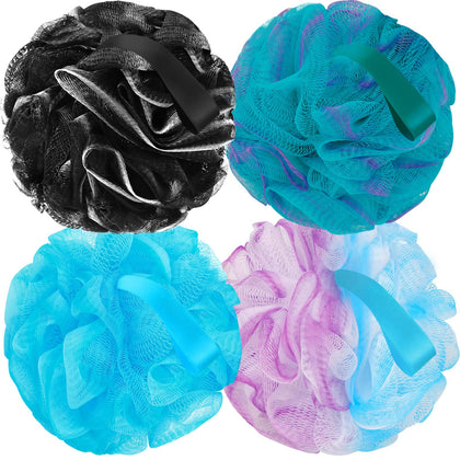 Farmoga Bath Loofah Sponge in vibrant colours front view