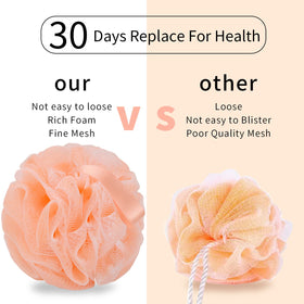 Farmoga Bath Loofah Sponge packaging display