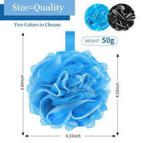 Farmoga Bath Loofah Sponge with hanging ribbon for storage