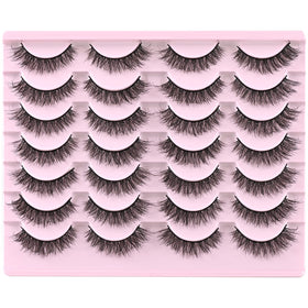 FARRED Natural Lashes arranged neatly in their pack