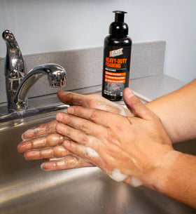 Fast Orange Foaming Hand Cleaner ingredients close-up