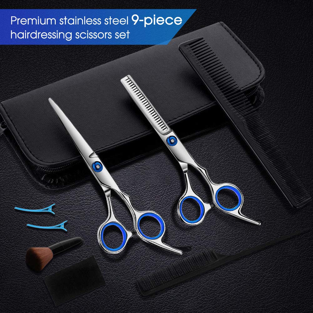 FATHABY hair cutting scissors with shock absorber feature