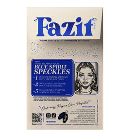 Fazit Glitter Freckle Makeup Patches applied on skin showcasing shimmer