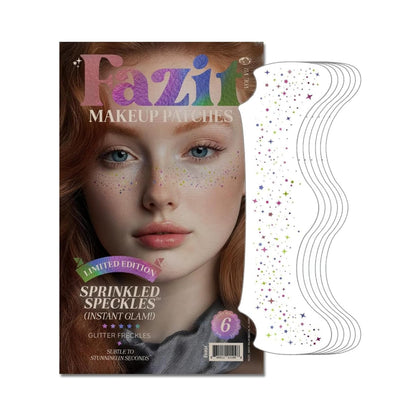 Fazit Glitter Freckle Makeup Patches pack front view