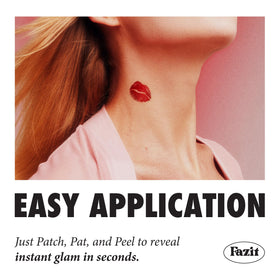 Fazit Love Bite Makeup Patches packaging showing product details