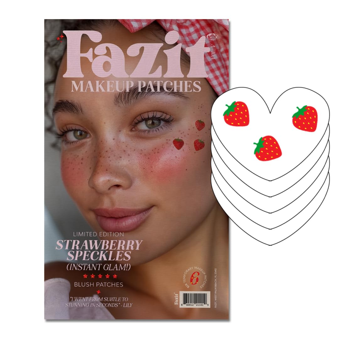 Fazit Makeup Patches Strawberry Speckles front view