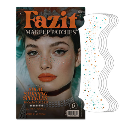 Fazit Show Stopping Speckles makeup patches front view