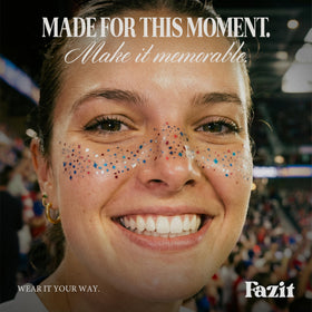 Fazit Speckles Face Stickers removal with micellar water