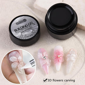 Fcozpjk 3D Sculpting Gel Kit packaging with mixing sticks