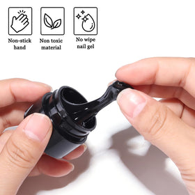 Fcozpjk black 3D sculpting gel bottle front view
