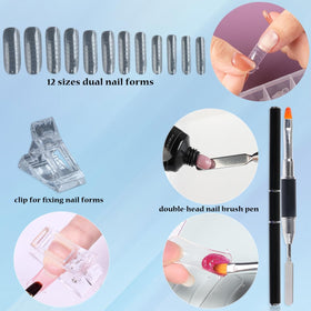 Fcozpjk double-head nail brush pen for application