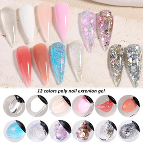 Fcozpjk nail art tools including brushes and clippers