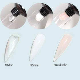 Fcozpjk nail extension forms in various sizes