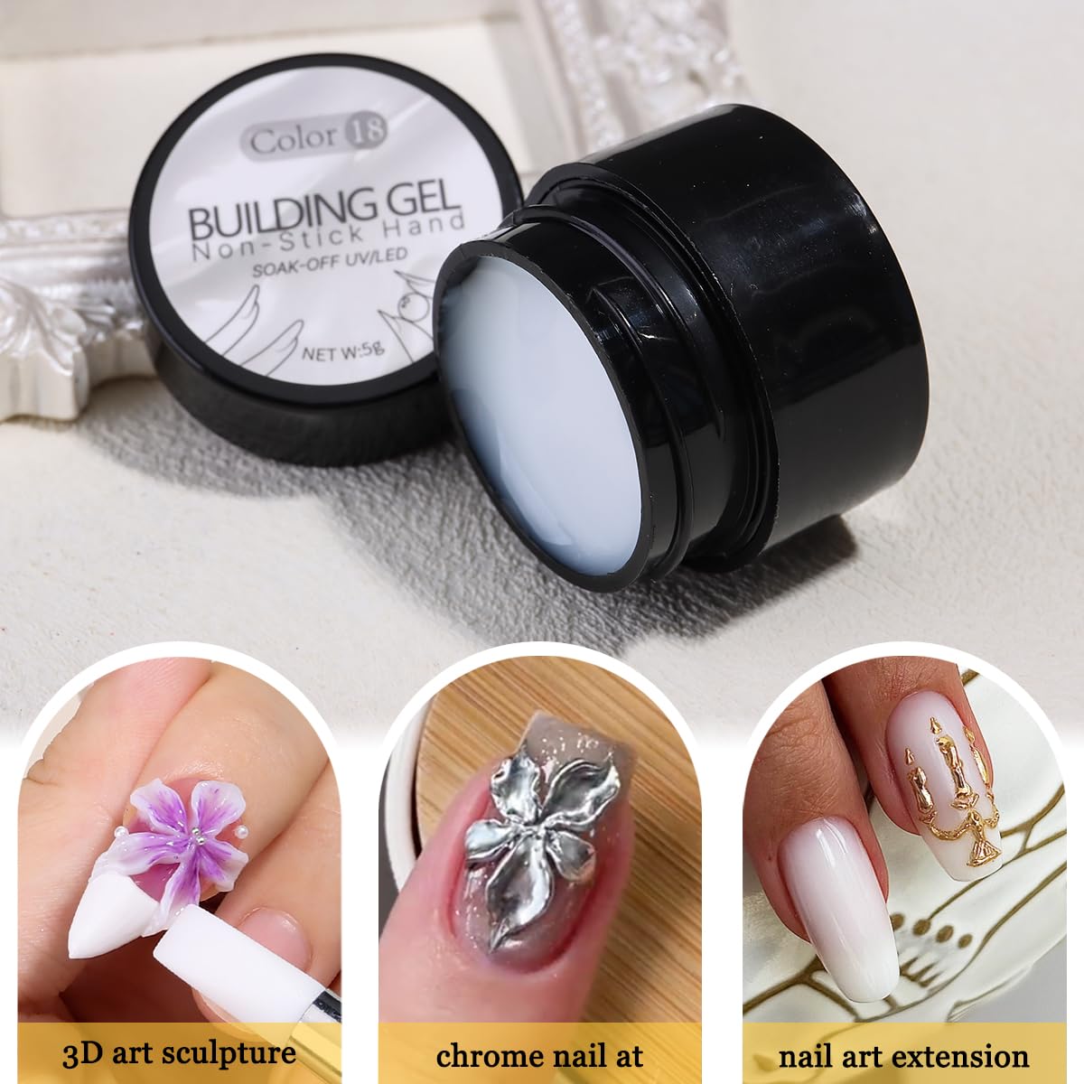 Fcozpjk plastic mixing sticks for nail gel application