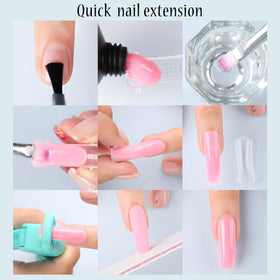 Fcozpjk Poly Nail Gel Kit packaging details