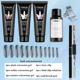 Fcozpjk slip solution and nail brush pen included in kit