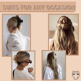 FDBJulyy hair clips holding thick hair securely