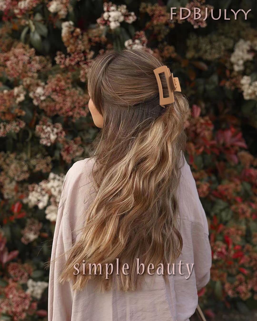 FDBJulyy hair clips in packaging