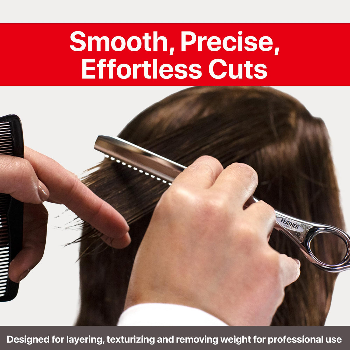 Feather razor blades with stainless steel finish