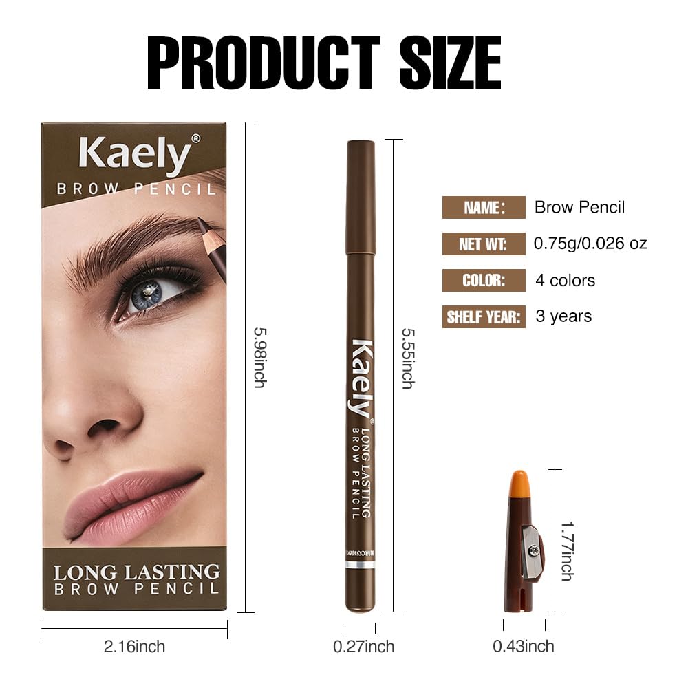FeiCuiYun eyebrow pencil demonstrating waterproof feature