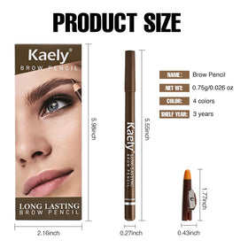 FeiCuiYun eyebrow pencil demonstrating waterproof feature