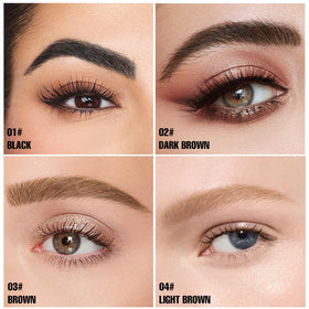 FeiCuiYun eyebrow pencil in use on model
