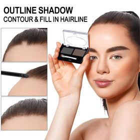 FeiCuiYun Eyebrow Powder Kit compact size for portability