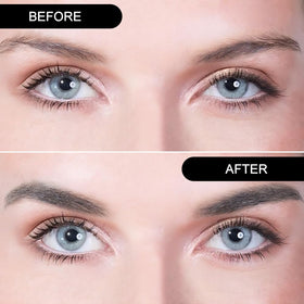 FeiCuiYun Eyebrow Powder Kit open showing two-tone palette